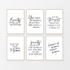 The 'She is' Collection - Set of 6 Prints